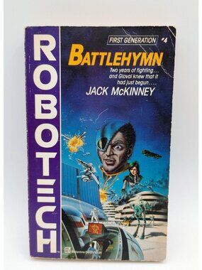 Robotech First Generation #4 Battlehymn Jack McKinney Paperback Novel 1987